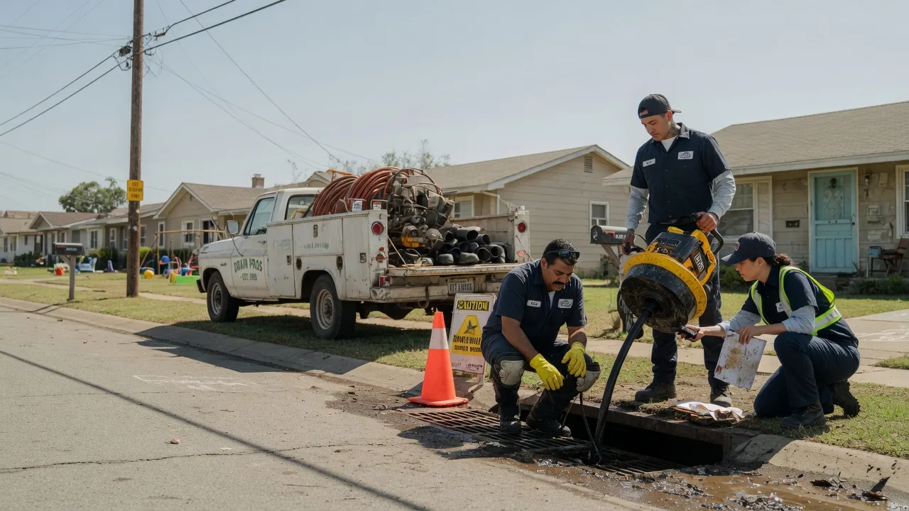 Drain Cleaning in Orange, TX near me